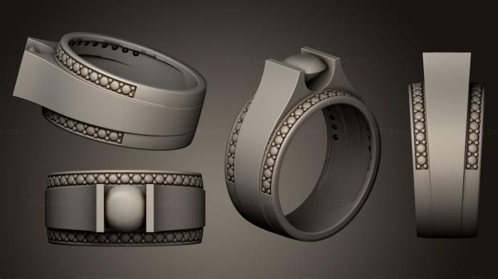 Jewelry rings (Ring 006, JVLRP_0115) 3D models for cnc